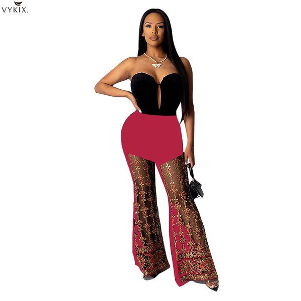 korean style summer women lace embroidery splicing see though wide leg flare long pants high waist vintage trousers jogger pants, Black;white
korean style summer women lace embroidery splicing see though wide leg flare long pants high waist vintage trousers jogger pants, Black;white