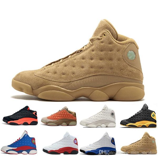 13 13s cap and gown men women basketball shoes atmosphere grey terracotta blush black phantom wheat sports sneakers designer trainers, White;red
13 13s cap and gown men women basketball shoes atmosphere grey terracotta blush black phantom wheat sports sneakers designer trainers, White;red