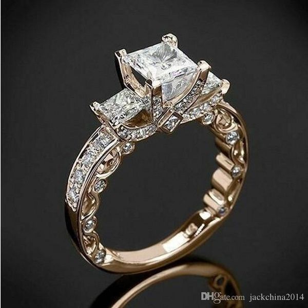 victoria wieck vintage jewelry 925 sterling silver&rose gold fill three stone princess cut white z cz diamond party women wedding ring, Slivery;golden
victoria wieck vintage jewelry 925 sterling silver&rose gold fill three stone princess cut white z cz diamond party women wedding ring, Slivery;golden