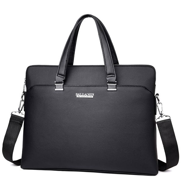 tote shoulder office bags new men leather traveling bag man briefcase lapbolsa masculina mens business notebook computer bag
tote shoulder office bags new men leather traveling bag man briefcase lapbolsa masculina mens business notebook computer bag