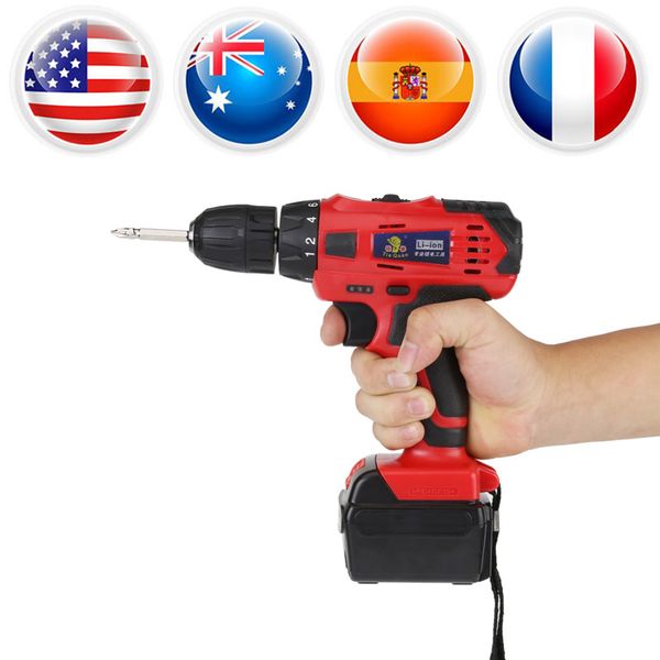 cordless electric drill ac 220v high power rechargeable drill electric screwdriver 21v li-ion battery hole power tools
cordless electric drill ac 220v high power rechargeable drill electric screwdriver 21v li-ion battery hole power tools