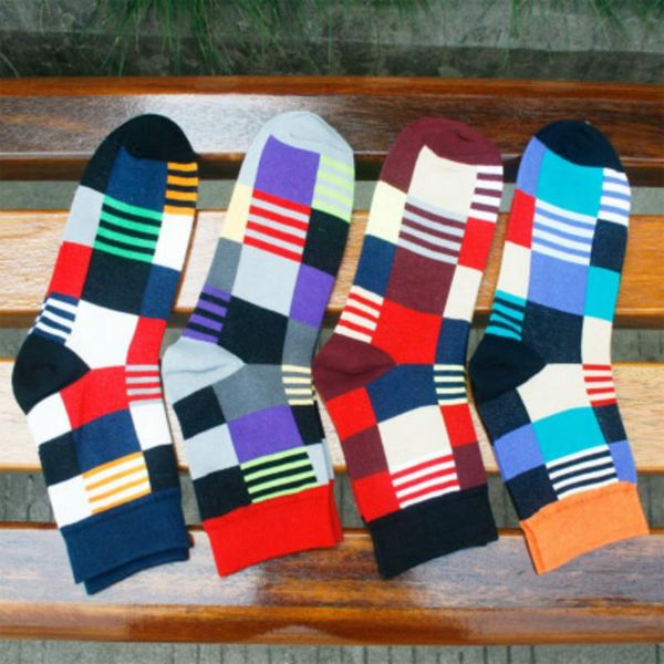 men's socks warm autumn-winter cotton classic business men and male sock colorful lattice socks 4 color size cool, Black
men's socks warm autumn-winter cotton classic business men and male sock colorful lattice socks 4 color size cool, Black