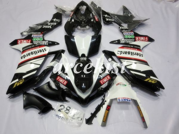 injection mold new abs motorcycle full fairings kit fit for yamaha yzf-r1 2007 2008 07 08 bodywork set black white
injection mold new abs motorcycle full fairings kit fit for yamaha yzf-r1 2007 2008 07 08 bodywork set black white