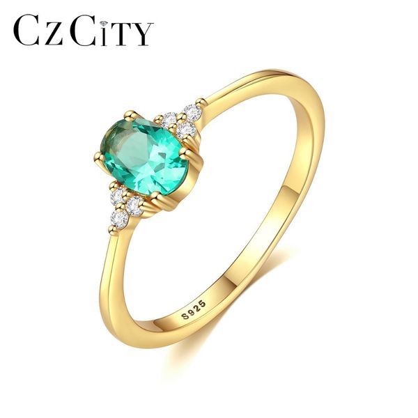 czcity delicate green oval z bridal wedding rings for women 100% 925 silver sterling birthstone promise rings jewelry bijoux ly191226, Slivery;golden
czcity delicate green oval z bridal wedding rings for women 100% 925 silver sterling birthstone promise rings jewelry bijoux ly191226, Slivery;golden