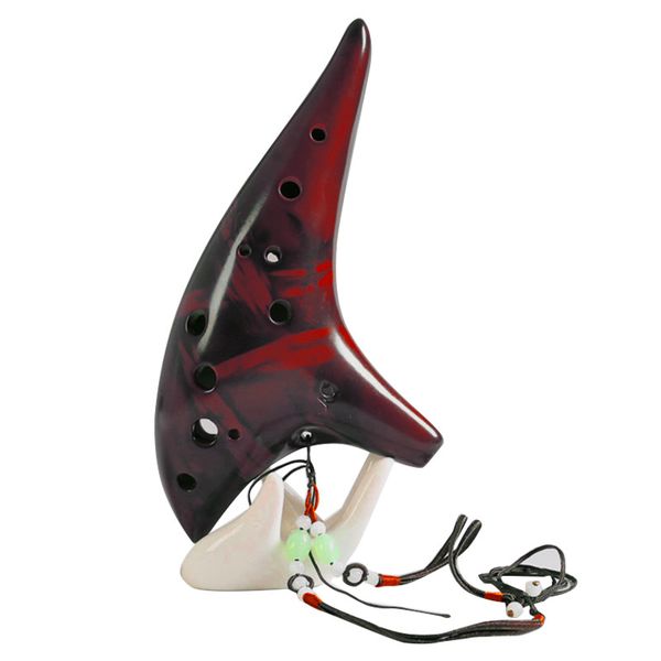 12 holes smoked ocarina submarine style musical instrument music lover beginner instrument bhd2
12 holes smoked ocarina submarine style musical instrument music lover beginner instrument bhd2