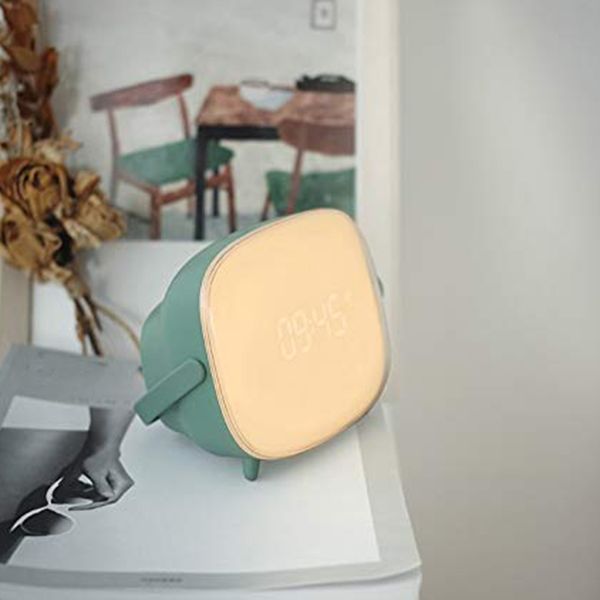 wake up light alarm clock lamp, creative tv night light with sunrise simulation, lcd adjustable lighting time & brightness, usb
wake up light alarm clock lamp, creative tv night light with sunrise simulation, lcd adjustable lighting time & brightness, usb