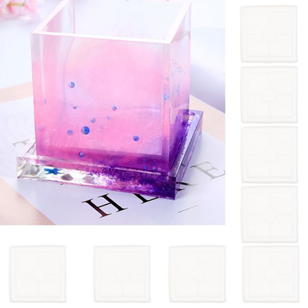 epoxy resin moulds coaster condensation edge resin casting kit silicone moulds for resin diy art supplies - square - 8pcs
epoxy resin moulds coaster condensation edge resin casting kit silicone moulds for resin diy art supplies - square - 8pcs