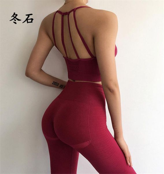 2 piece yoga set sport wear women sports suit fitness gym clothing seamless sports bra leggings workout running tracksuits, White;black
2 piece yoga set sport wear women sports suit fitness gym clothing seamless sports bra leggings workout running tracksuits, White;black