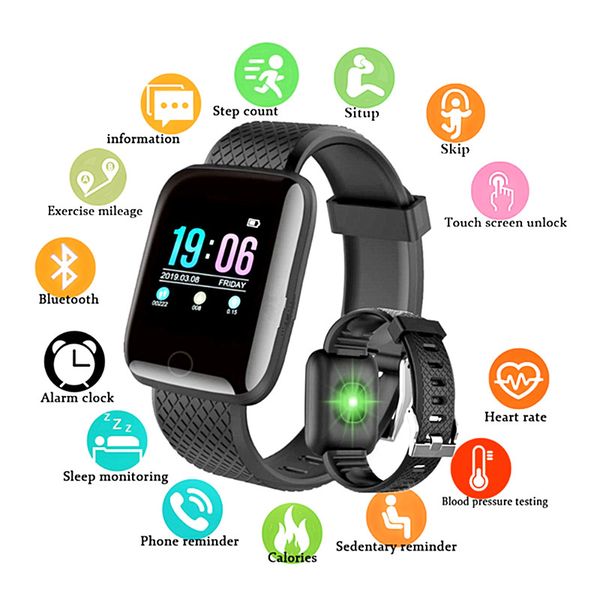 d13 smart watches 116 plus heartrate watch smartwristband sports watches smart band waterproof smartwatch for android ios phones
d13 smart watches 116 plus heartrate watch smartwristband sports watches smart band waterproof smartwatch for android ios phones