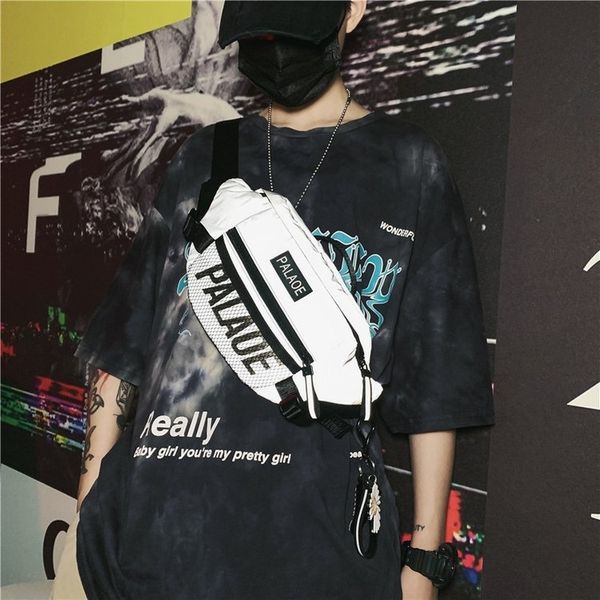 fashion brand chest messenger street casual men's small shoulder bag personalized student shoulder bag women's sports running, White
fashion brand chest messenger street casual men's small shoulder bag personalized student shoulder bag women's sports running, White