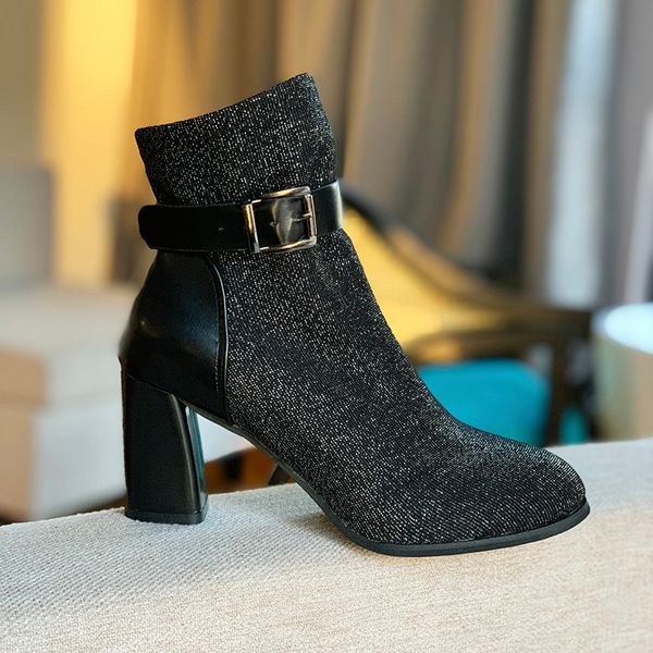 winter boots lady booties woman 2019 high heels lace up brand women's shoes boots-women round toe 2020 stiletto med fashion, Black
winter boots lady booties woman 2019 high heels lace up brand women's shoes boots-women round toe 2020 stiletto med fashion, Black
