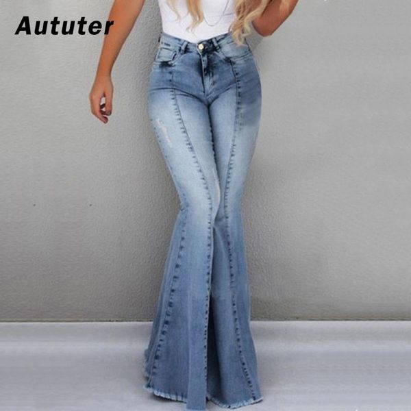 2020 women's jeans casual slim stretchy denim waist jeans oversized long flare pants light blue trousers for women#a3
2020 women's jeans casual slim stretchy denim waist jeans oversized long flare pants light blue trousers for women#a3