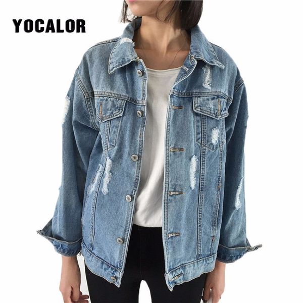 2018 basic coat female spring autumn jeans denim jacket for women long loose jean jackets large sizes boyfriend college outwear, Black;brown
2018 basic coat female spring autumn jeans denim jacket for women long loose jean jackets large sizes boyfriend college outwear, Black;brown