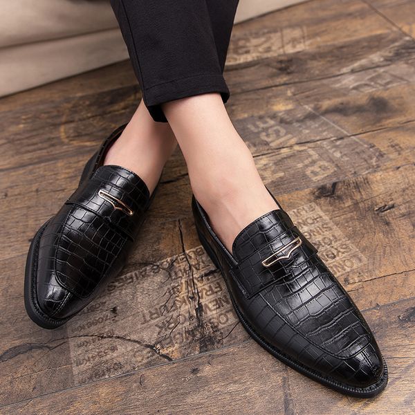 men shoes outdoor 2020 new leather oxford men's shoe bespoke leather business men shoes breathable fashion wedding party, Black
men shoes outdoor 2020 new leather oxford men's shoe bespoke leather business men shoes breathable fashion wedding party, Black