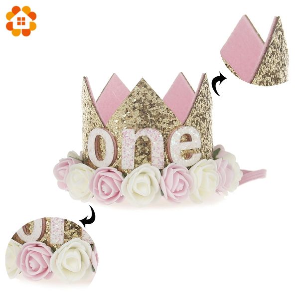 1pc baby girl boy birthday party hats i am one caps first birthday princess queen crown party decorations headband kids favors
1pc baby girl boy birthday party hats i am one caps first birthday princess queen crown party decorations headband kids favors