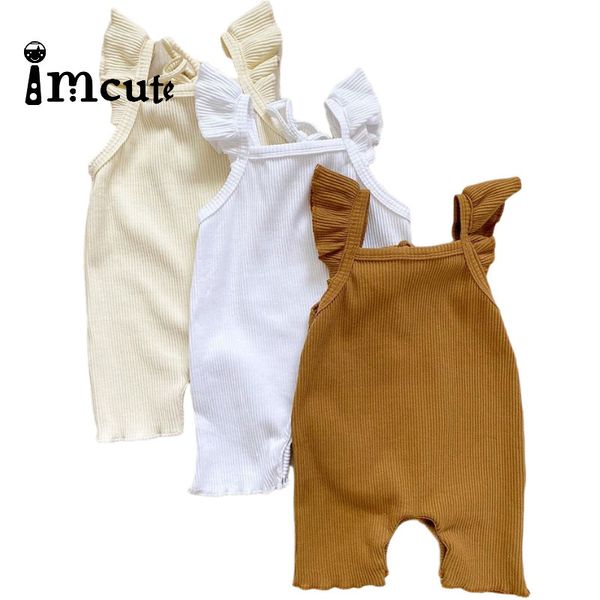 jumpsuits imcute 2021 baby summer clothing cute born infant girl clothes ruffled romper solid ribbed jumpsuit cotton outfit, Blue
jumpsuits imcute 2021 baby summer clothing cute born infant girl clothes ruffled romper solid ribbed jumpsuit cotton outfit, Blue