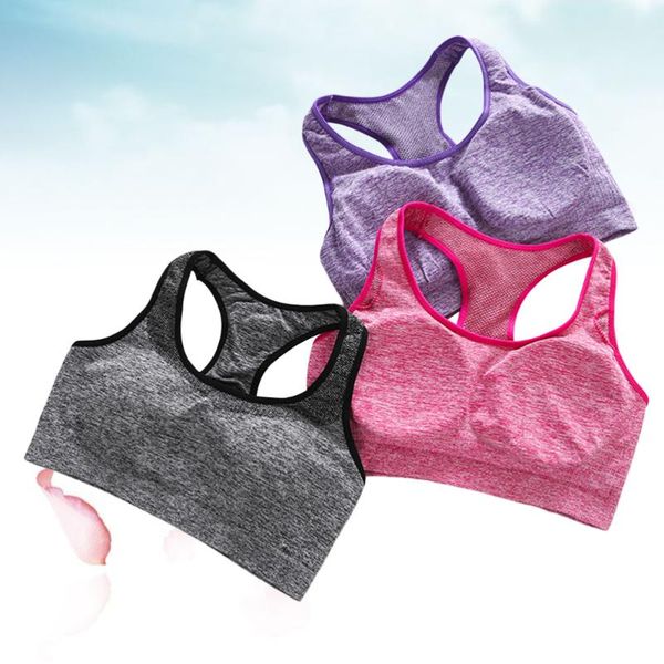 3pcs quick dry sports bra women padded wireadjustable fitness bra push up seamless athletic running yoga (black, rose, White;black
3pcs quick dry sports bra women padded wireadjustable fitness bra push up seamless athletic running yoga (black, rose, White;black