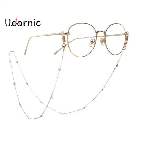 zircon non-slip handmade glasses chain style fashion spectacles holder cord lanyard for women glasses not included 242-019, Silver
zircon non-slip handmade glasses chain style fashion spectacles holder cord lanyard for women glasses not included 242-019, Silver