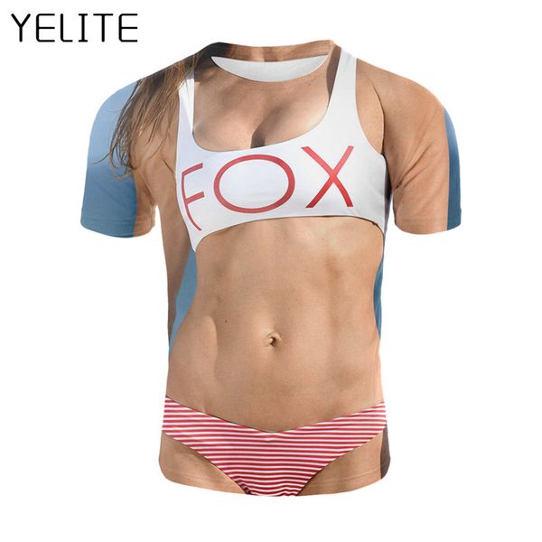 yelite 2019 big boobs sleeve summer t-shirt stomach pack 3d print t shirt pattern modal novelty bikini tshirt, White;black
yelite 2019 big boobs sleeve summer t-shirt stomach pack 3d print t shirt pattern modal novelty bikini tshirt, White;black