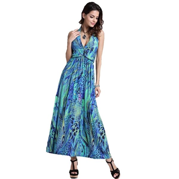 summer women bohemia beach style spaghetti strap backless v-neck halter peacock flower pattern print ankle-lenght dress, Black;gray
summer women bohemia beach style spaghetti strap backless v-neck halter peacock flower pattern print ankle-lenght dress, Black;gray