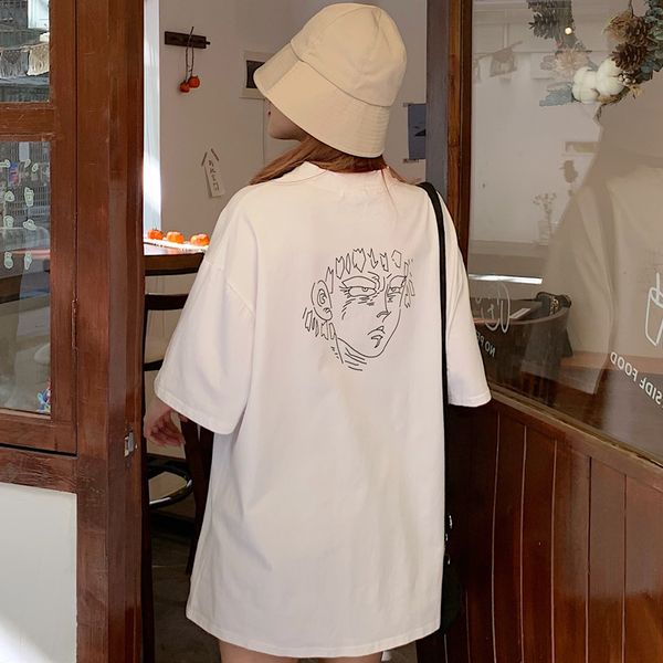long loose summer t shirt 90s graphic tee for women ladies tshirt cute tee korean ulzzang harajuku vintage streetwear white top
long loose summer t shirt 90s graphic tee for women ladies tshirt cute tee korean ulzzang harajuku vintage streetwear white top