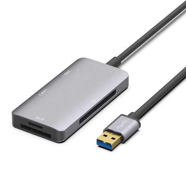 new usb 3.0 to cf adapter converter, 2 usb3.0+sd+tf+cf card reader hub adapter for windows mac linux
new usb 3.0 to cf adapter converter, 2 usb3.0+sd+tf+cf card reader hub adapter for windows mac linux