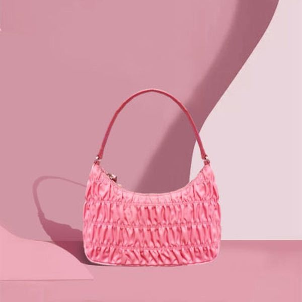 2020 women bag spring and summer design pleated armpit bag nylon shoulder handbag underarm half moon
2020 women bag spring and summer design pleated armpit bag nylon shoulder handbag underarm half moon