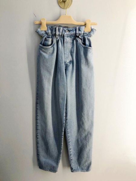 women jeans pants spring / summer 2020 women's washed lace waist harem loose trousers jeans women, Blue
women jeans pants spring / summer 2020 women's washed lace waist harem loose trousers jeans women, Blue