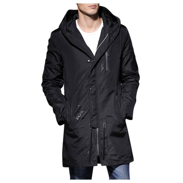 winter jacket men clothes winter outdoor warm windproof long parkas men's casual print jacket long sleeved coat#3, Black
winter jacket men clothes winter outdoor warm windproof long parkas men's casual print jacket long sleeved coat#3, Black