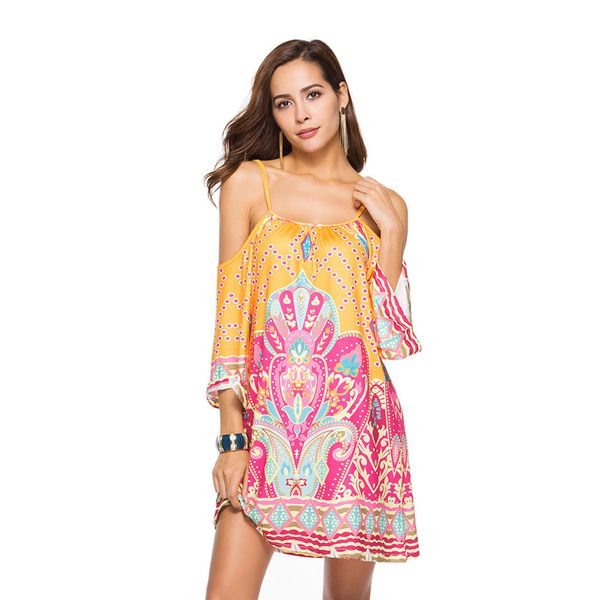 women beach sling dress women clothing beach party dresses plus size skirt sleeveless printed spaghetti low back dress 43, White
women beach sling dress women clothing beach party dresses plus size skirt sleeveless printed spaghetti low back dress 43, White