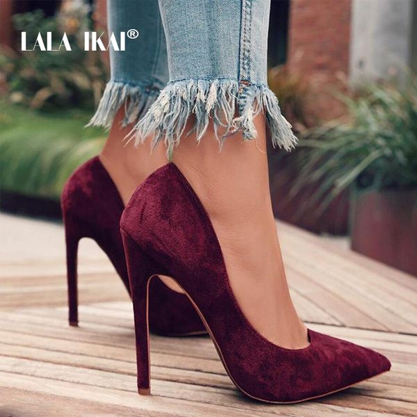lala ikai pumps women shoes red flock slip-on shallow wedding party pointed toe high heels pump chaussures femme 900c1722 -4, Black
lala ikai pumps women shoes red flock slip-on shallow wedding party pointed toe high heels pump chaussures femme 900c1722 -4, Black