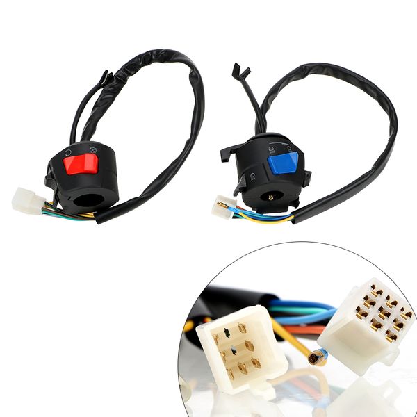 leepee 2pcs / установите переключатель монтаж horn сигнала поворота фара мотоцикла переключатель handlebar electrical start contol
leepee 2pcs / установите переключатель монтаж horn сигнала поворота фара мотоцикла переключатель handlebar electrical start contol