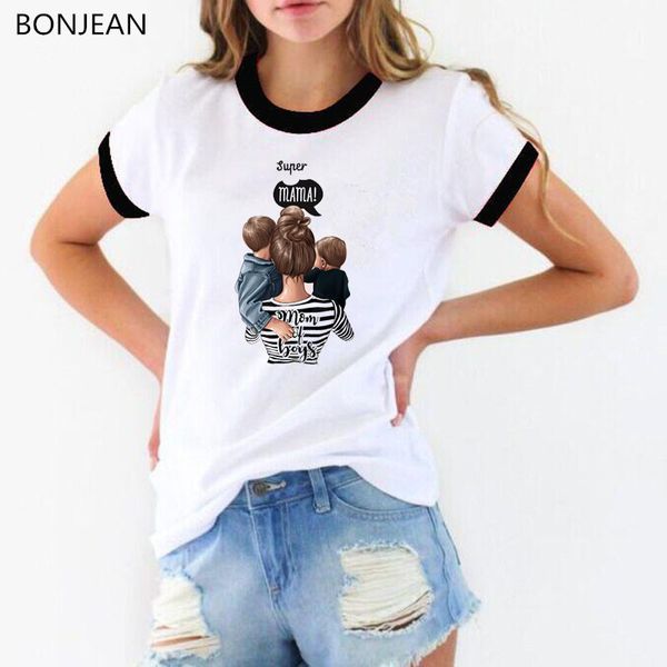 vogue super mama t shirt mom and children daughters sons print tshirt femme mom life graphic tees women white summer t-shirt
vogue super mama t shirt mom and children daughters sons print tshirt femme mom life graphic tees women white summer t-shirt