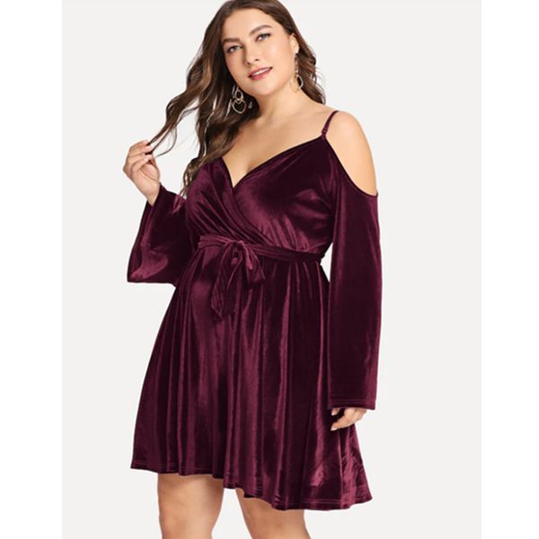 2019 large size women's dress amazon dish dress gold velvet hanging spring dress, Black;gray
2019 large size women's dress amazon dish dress gold velvet hanging spring dress, Black;gray