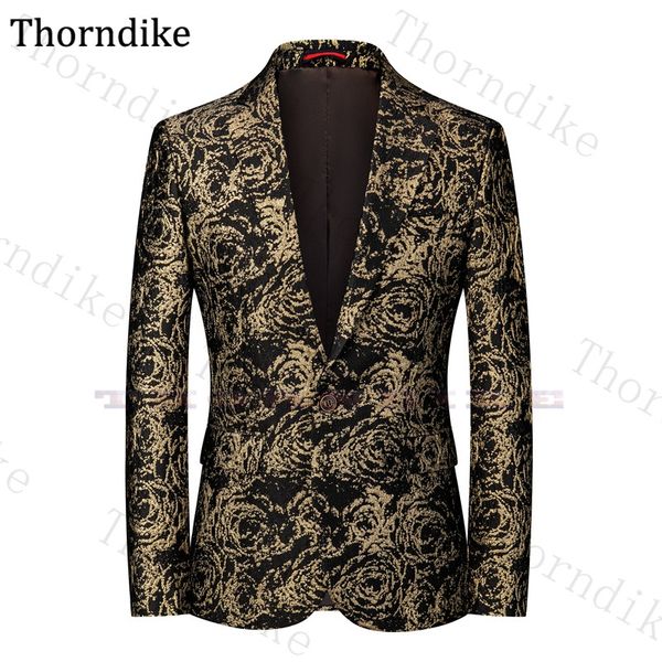 thorndike gold printed men blazers slim fit formal party prom suit jackets fashion men's wedding wear suit coats dj tuxedos 2020, White;black
thorndike gold printed men blazers slim fit formal party prom suit jackets fashion men's wedding wear suit coats dj tuxedos 2020, White;black