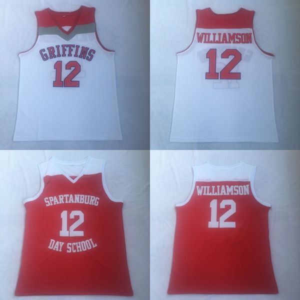#12 Zion Williamson Spartanburg Griffins Day High School Zion Williamson College Basketball Jersey Fast Free Shipping Men
#12 Zion Williamson Spartanburg Griffins Day High School Zion Williamson College Basketball Jersey Fast Free Shipping Men
