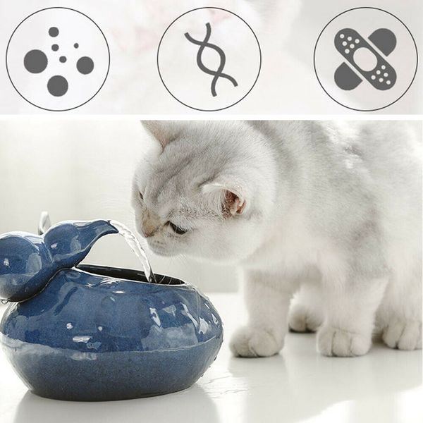 500ml pet ceramic automatic electric water fountain drinking bowl tank dog cat drinker
500ml pet ceramic automatic electric water fountain drinking bowl tank dog cat drinker