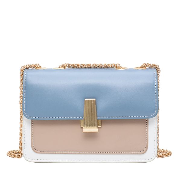 pu leather contrast color women's bag 2020 chain shoulder bag wallet travel shopping
pu leather contrast color women's bag 2020 chain shoulder bag wallet travel shopping