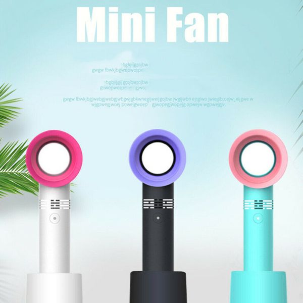 usb rechargeable portable bladeless cooling fan handheld mini cooler no leaf handy fan with 3 fan speed level indicator kha130
usb rechargeable portable bladeless cooling fan handheld mini cooler no leaf handy fan with 3 fan speed level indicator kha130