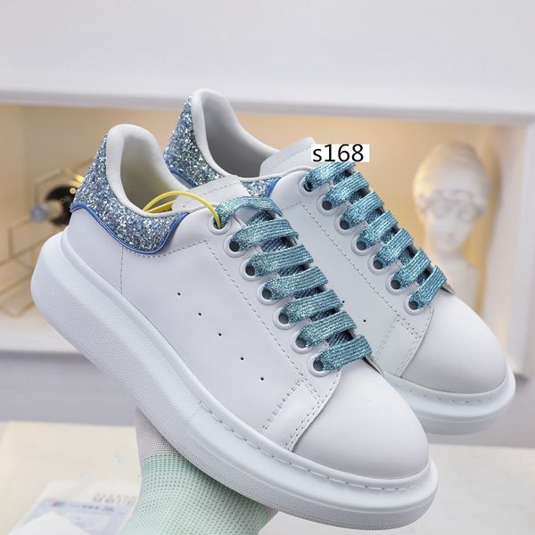 with box men women sneakers white leather platform shoes flat outdoors daily dress party shoes 8, Black
with box men women sneakers white leather platform shoes flat outdoors daily dress party shoes 8, Black