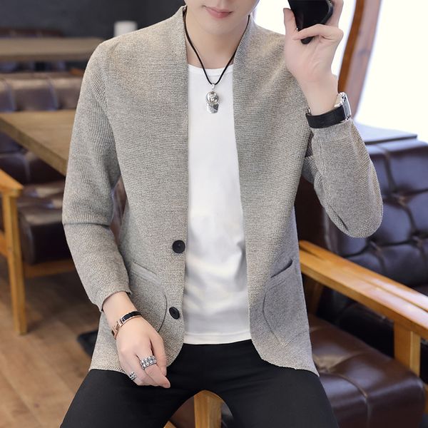 2020 new sweatercoat men casual knitted cardigan business streetwear long sleeve coat outwear fashion jacket brand men clothing, White;black
2020 new sweatercoat men casual knitted cardigan business streetwear long sleeve coat outwear fashion jacket brand men clothing, White;black