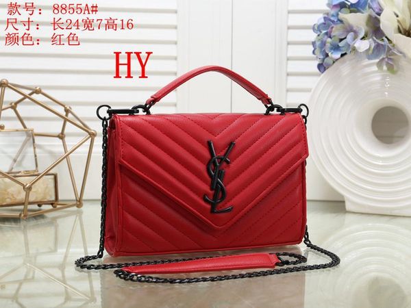 2019 new fashion shoulder bags chain men's and women's classic handbags pu crossbody bags 15d
2019 new fashion shoulder bags chain men's and women's classic handbags pu crossbody bags 15d