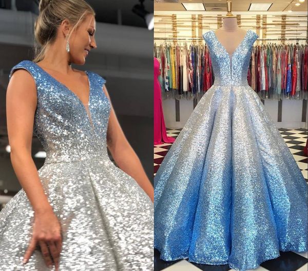glitz sliver sequin ombre blue prom party dresses ball gown deep v neck cap short sleeves corset quinceanera evening formal dress long cheap, Black
glitz sliver sequin ombre blue prom party dresses ball gown deep v neck cap short sleeves corset quinceanera evening formal dress long cheap, Black