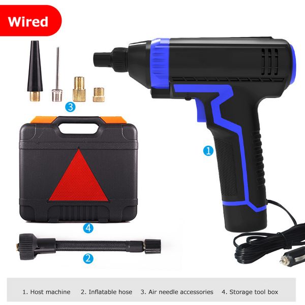 wired handheld protable car air compressor charging new tire inflator electric air inflator pump for motorcycles cars
wired handheld protable car air compressor charging new tire inflator electric air inflator pump for motorcycles cars