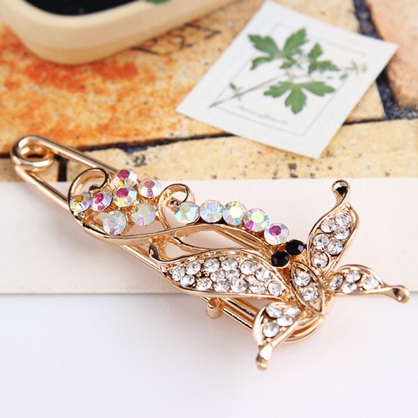 crystal butterfly safety pin brooch cardigan hat scarf lady women chic pins, Gray
crystal butterfly safety pin brooch cardigan hat scarf lady women chic pins, Gray