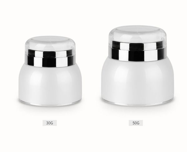 50pcs/lot 30g 50g acrylic cream bottle pressure pump empty cosmetic moisturizing cream box makeup jars container
50pcs/lot 30g 50g acrylic cream bottle pressure pump empty cosmetic moisturizing cream box makeup jars container