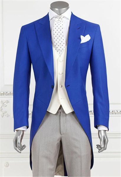 2020 new blue peaked lapel men suits casual straight blazer tuxedo tailcoat wedding suit terno masculino (jacket+pants+vest, White;black
2020 new blue peaked lapel men suits casual straight blazer tuxedo tailcoat wedding suit terno masculino (jacket+pants+vest, White;black