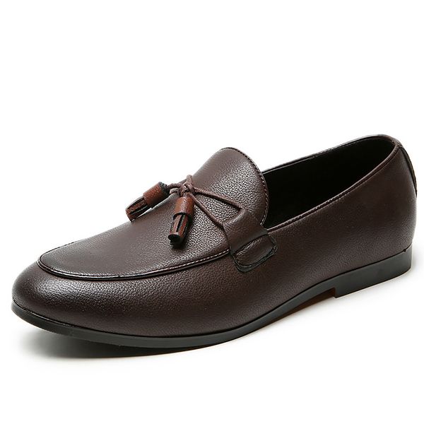 men loafers shoes leather shoes for men light weight comfortable tassels wear resistant 2020 new brand, Black
men loafers shoes leather shoes for men light weight comfortable tassels wear resistant 2020 new brand, Black