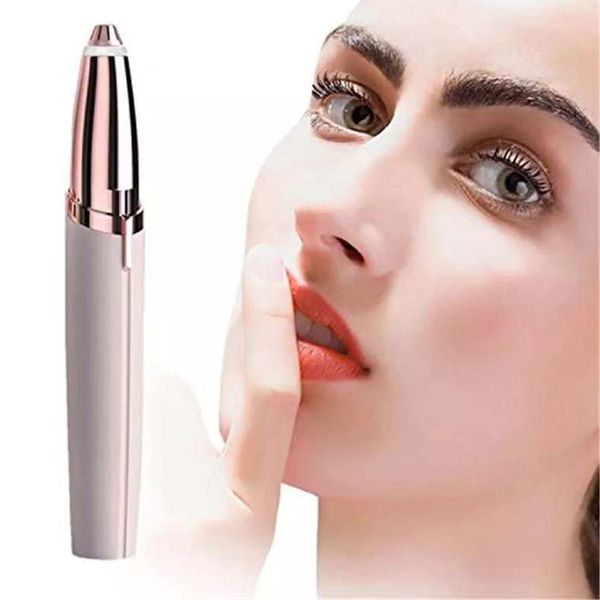 Mini electric eyebrow trim device lip tick hape epilator alloy cutter head 360 all round brow have implement
Mini electric eyebrow trim device lip tick hape epilator alloy cutter head 360 all round brow have implement