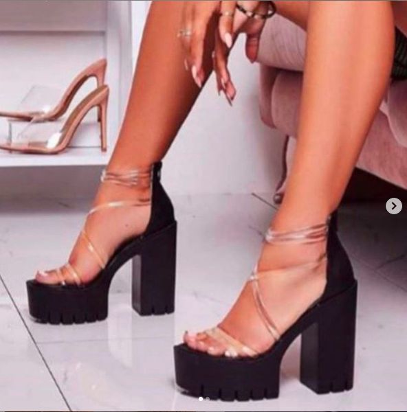 thick heel women sandals jelly crystal heel transparent high heels summer platform pumps shoes open toe
thick heel women sandals jelly crystal heel transparent high heels summer platform pumps shoes open toe